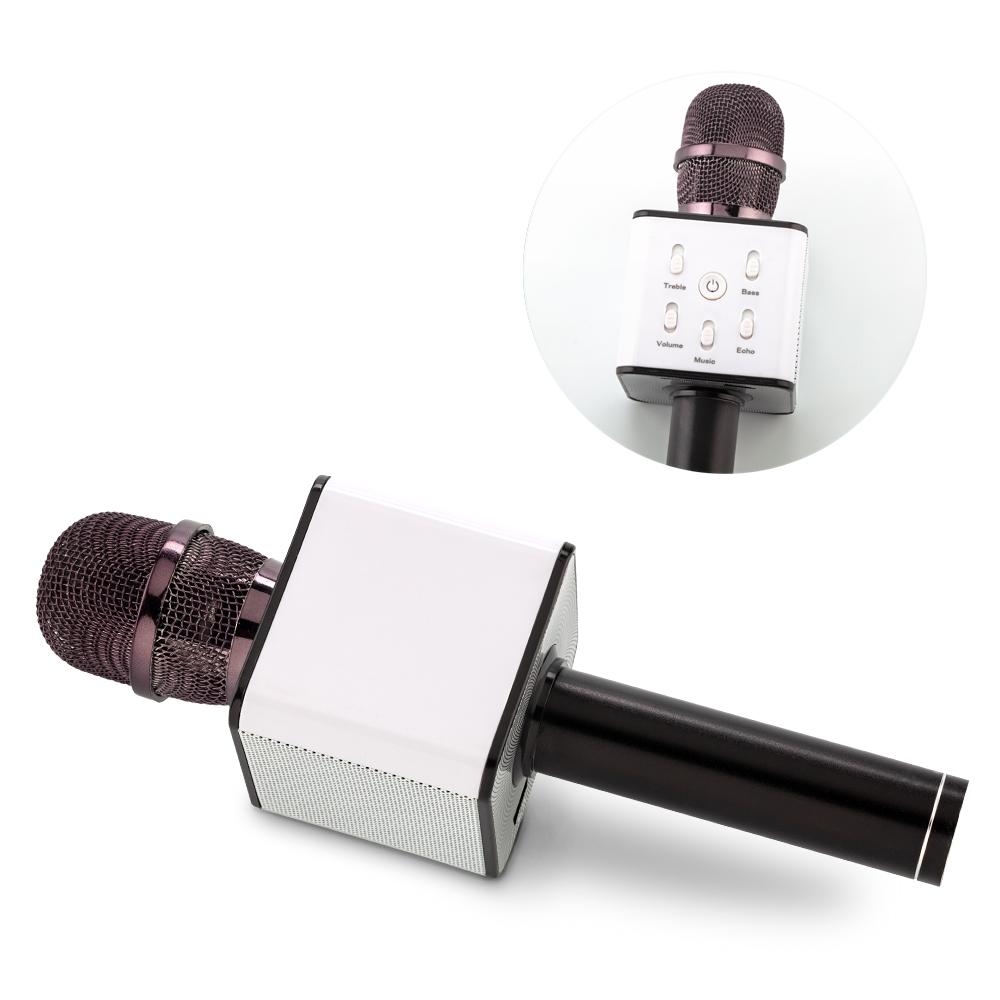 Speaker bluetooth micro karaoke - oferta oferta Negro - Blanco front
