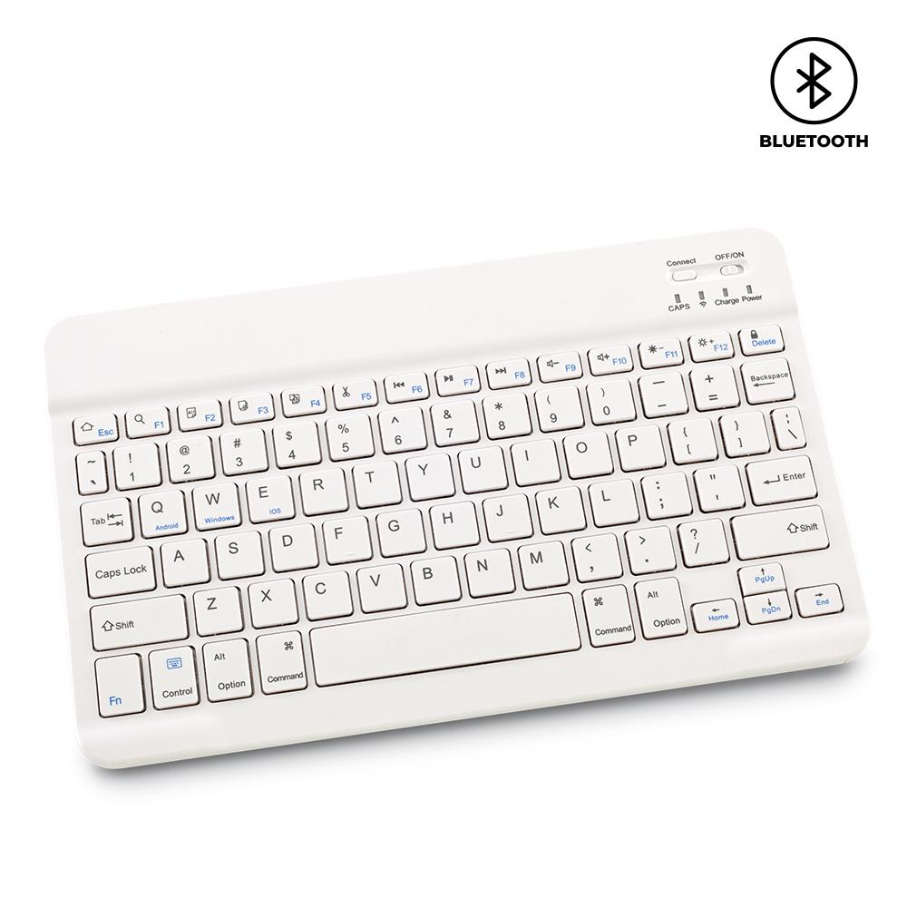 Teclado bluetooth orbi Blanco front