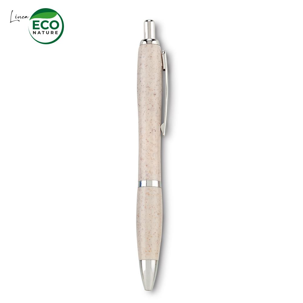 Boligrafo ventura eco fibra de trigo Azul miniatura 5