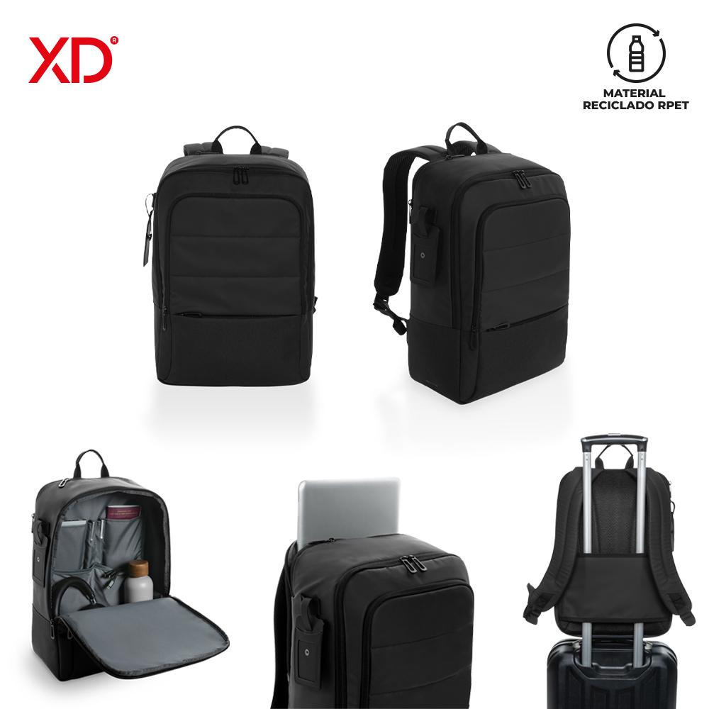 Morral backpack krum rpet Negro front