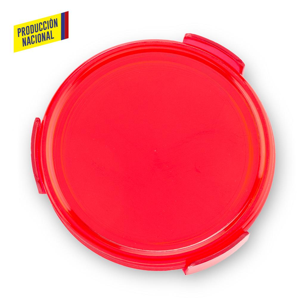 Portavasos plastico set x 4 y base - produccion nacional produccion nacional Rojo Mate miniatura 5
