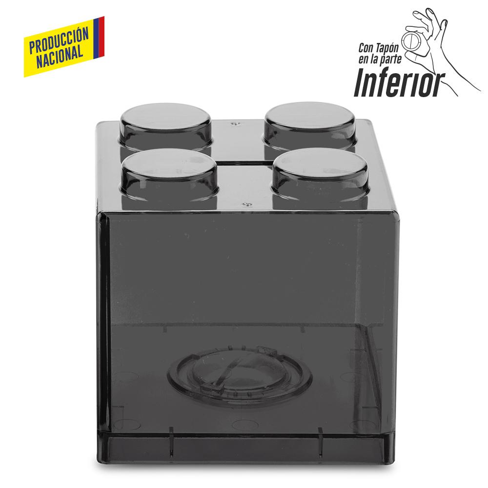 Alcancia cubo apilable - produccion nacional produccion nacional Blanco miniatura 5