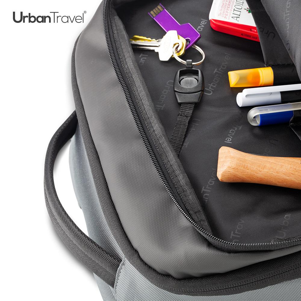 Morral backpack kepler urban travel Negro-gris miniatura 5