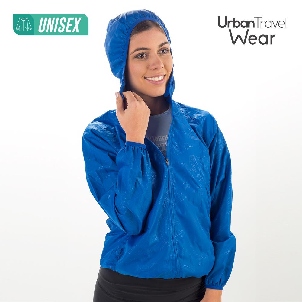Chaqueta urban travel wear . S Azul miniatura 7