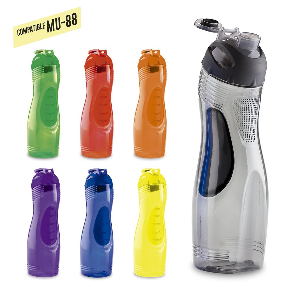 Botilito pvc mercury - 850ml Rojo front