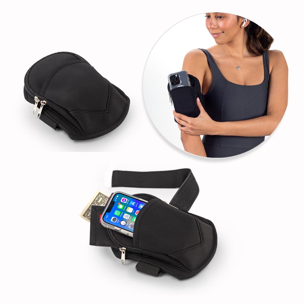 Funda portacelular marathon Negro front