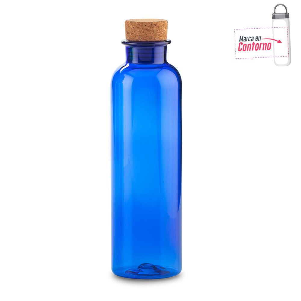 Botilito plastico cork 650ml - oferta oferta Azul miniatura 4