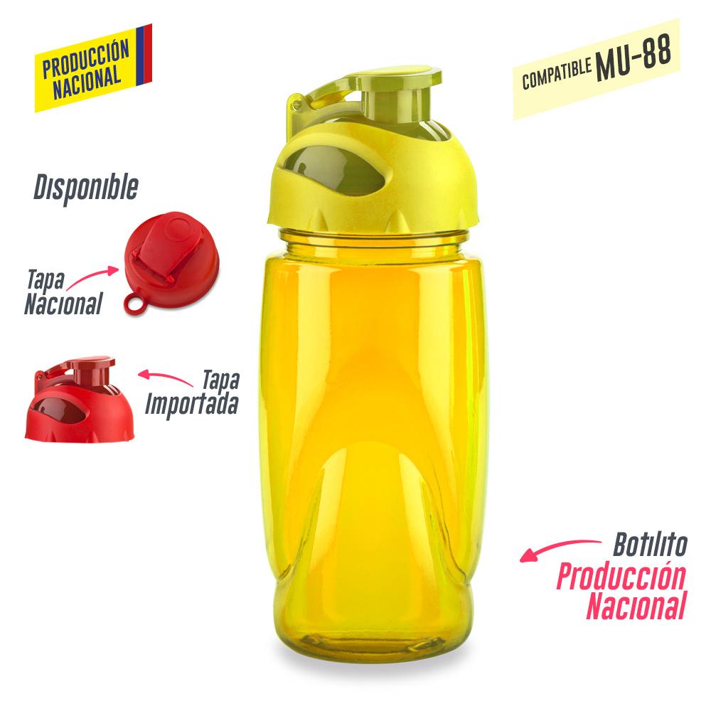 Botilito mini spring 590ml (tapa importada o nacional) produccion nacional Tapa Amarilla Importada miniatura 3
