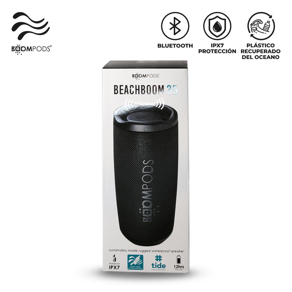 Speaker bluetooth beach 35w boompods Negro miniatura 4