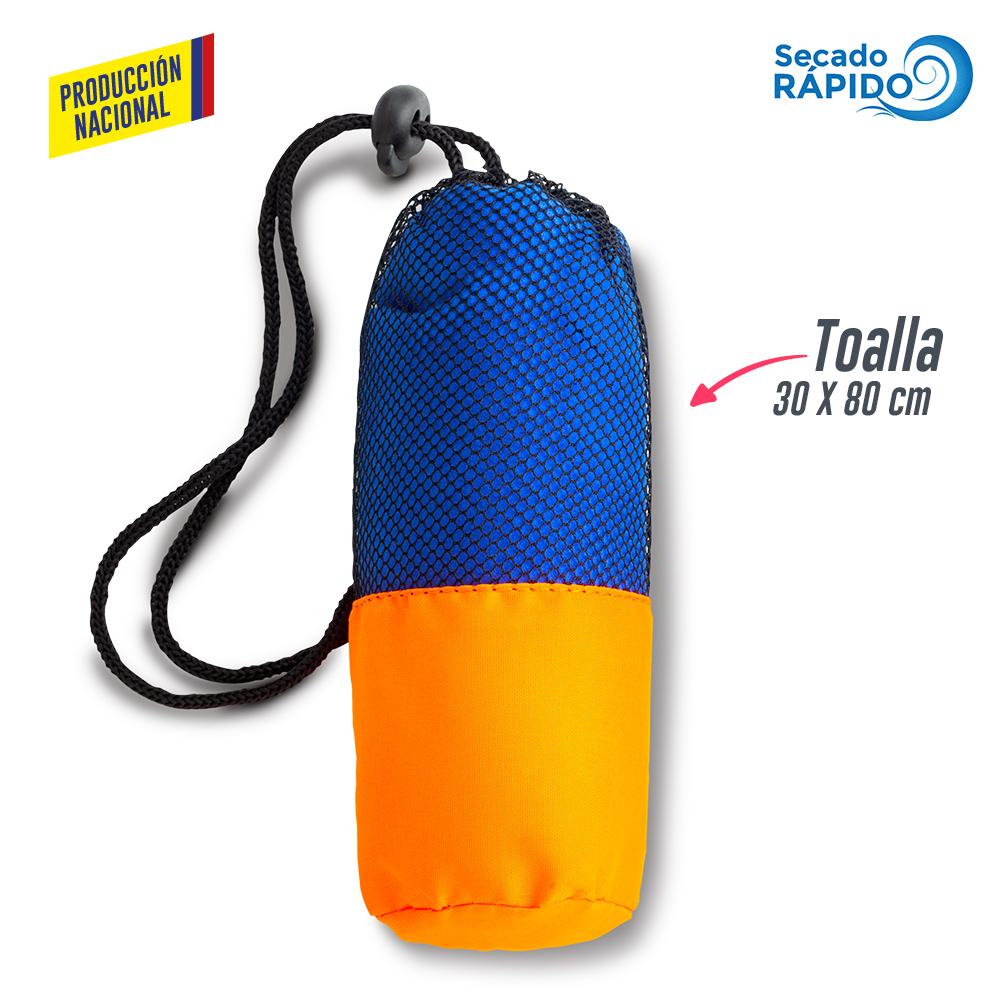 Toalla en microfibra multiusos produccion nacional Toalla Gris 79x100 -confección miniatura 7