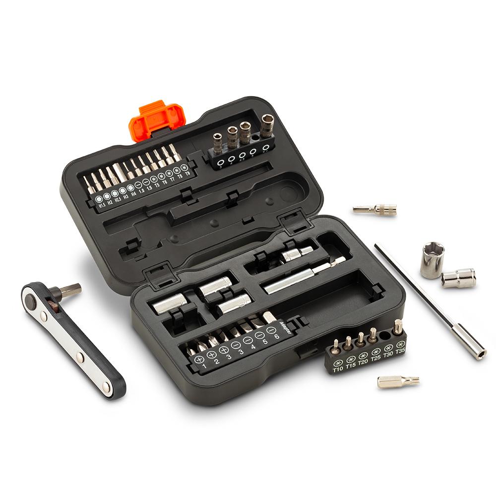 Set de herramientas scout Negro-naranja miniatura 3