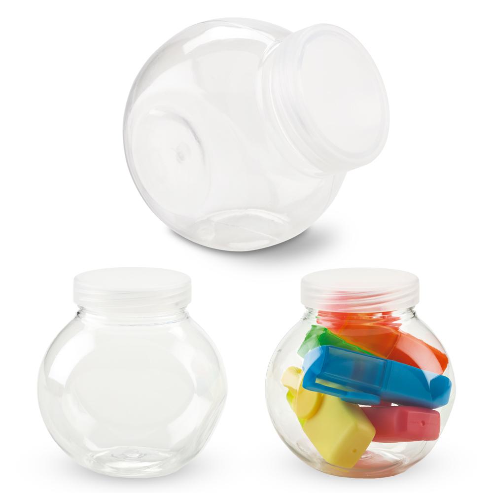 Estuche jar para of-376 y of-19 Transparente front