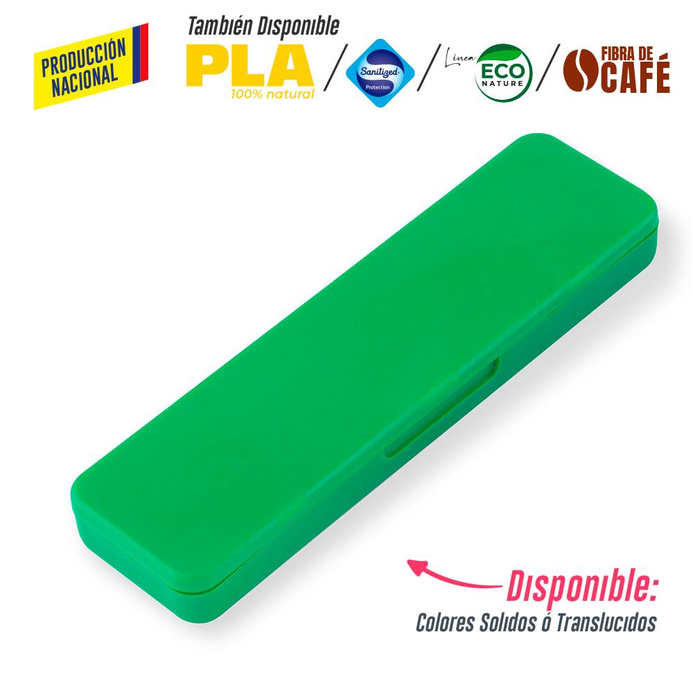Estuche multiusos space - produccion nacional produccion nacional Verde miniatura 8