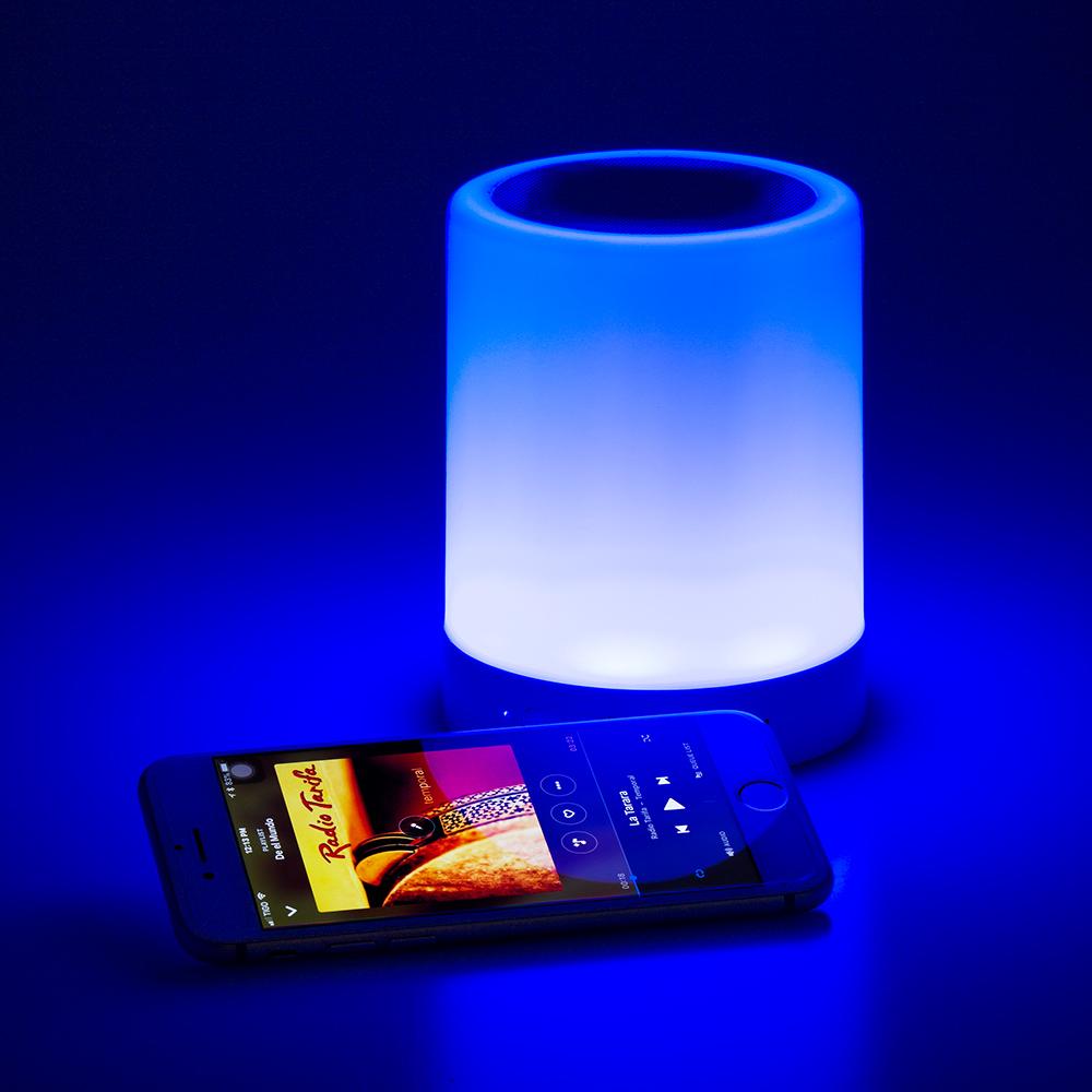 Speaker bluetooth rainbow Blanco miniatura 4