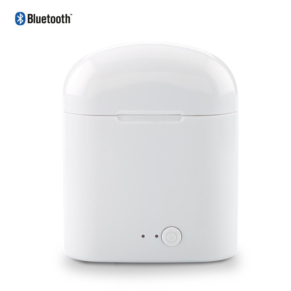 Audifonos bluetooth air i7 Blanco miniatura 4