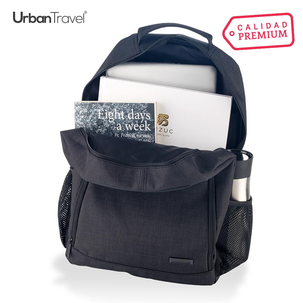Morral backpack king urban travel Negro miniatura 5
