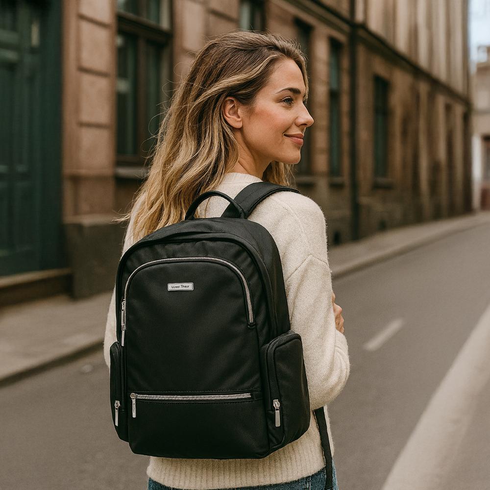 Morral backpack quasar urban travel Negro miniatura 6