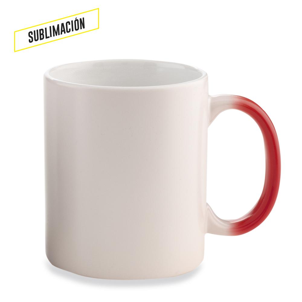 Mug ceramica sublimacion magic color 11oz Negro Mate miniatura 8