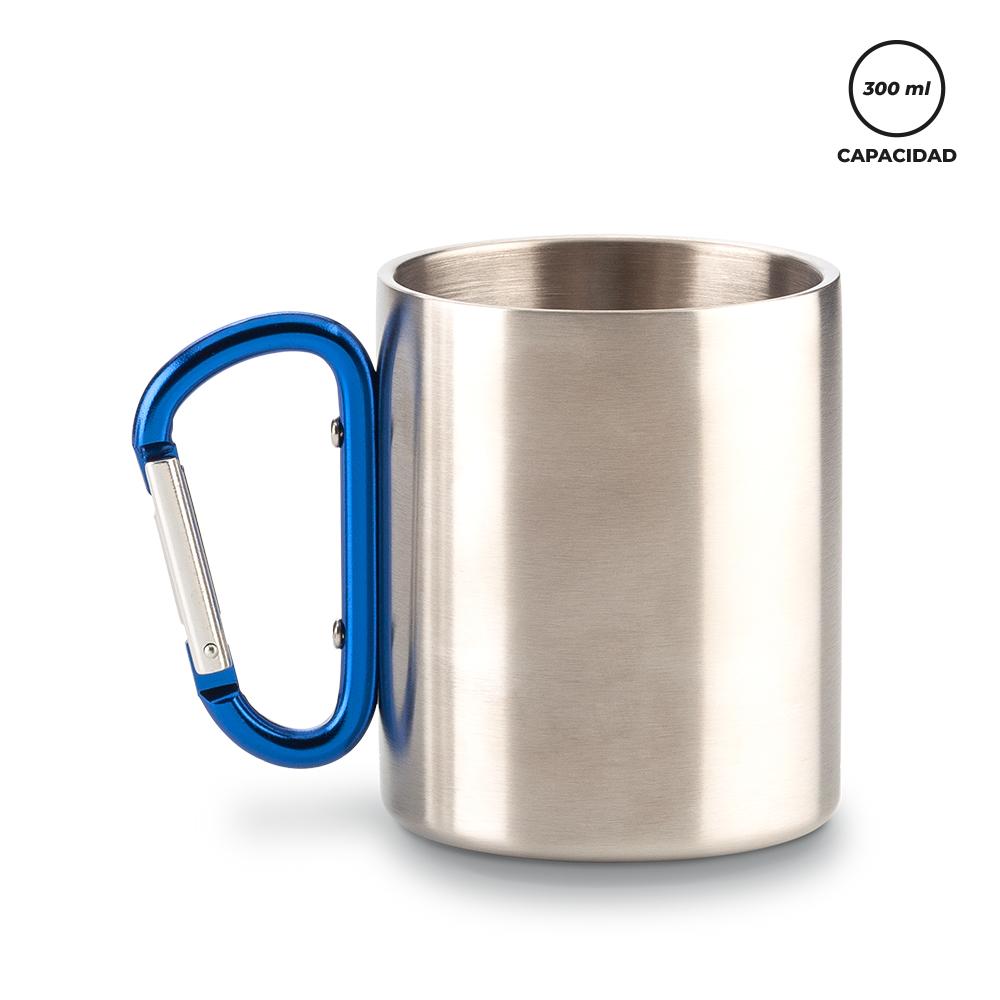 Mug metálico lumora 300 ml Azul miniatura 3