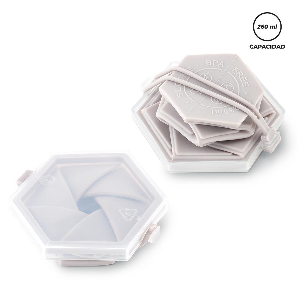 Vaso en silicona muggo 260 ml Gris miniatura 4