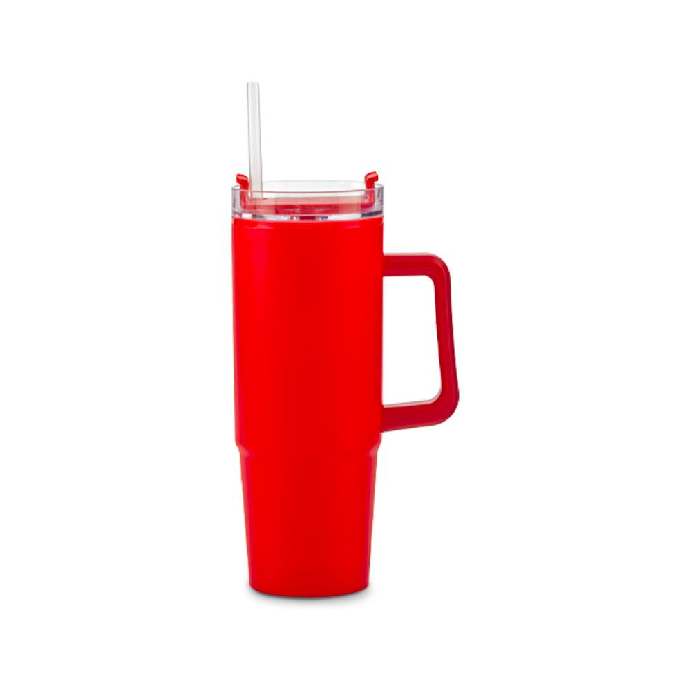 Mug plástico doble pared chester 880ml Blanco miniatura 5