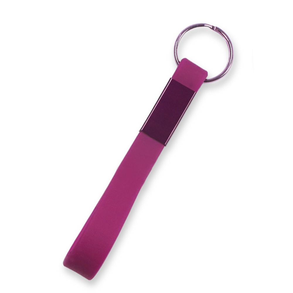 Llavero silicone - silicona Rojo miniatura 6