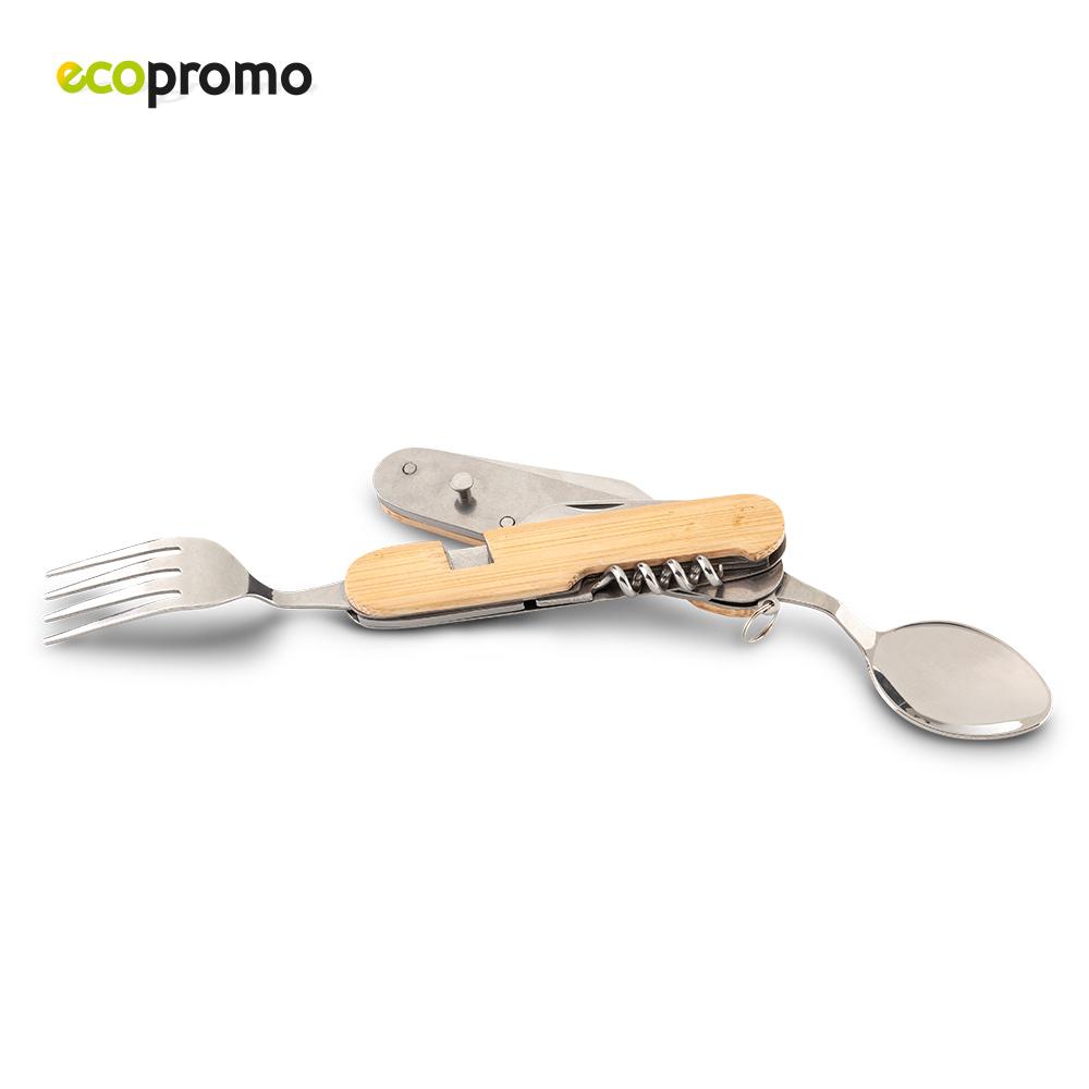 Set de cubiertos camping - oferta oferta Bambú miniatura 4