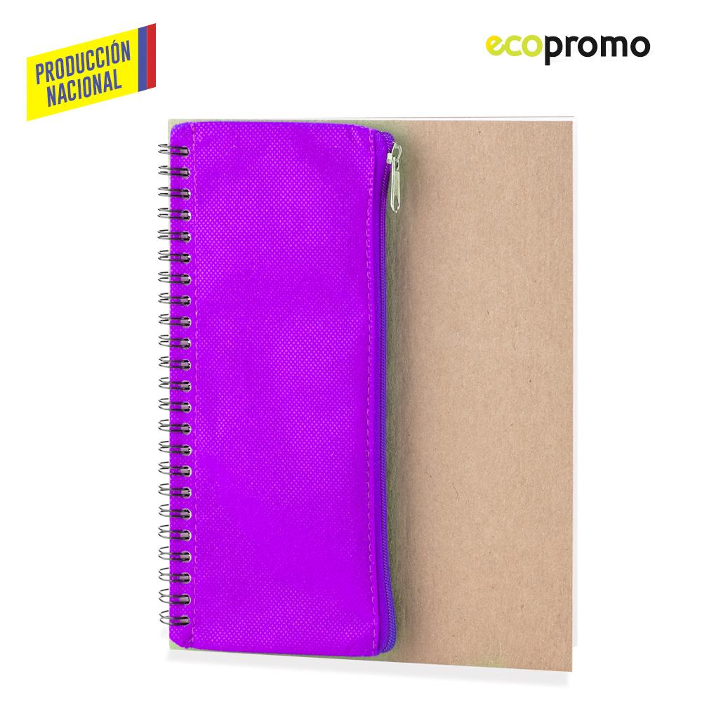Libreta con portalapices - produccion nacional produccion nacional Amarillo miniatura 5