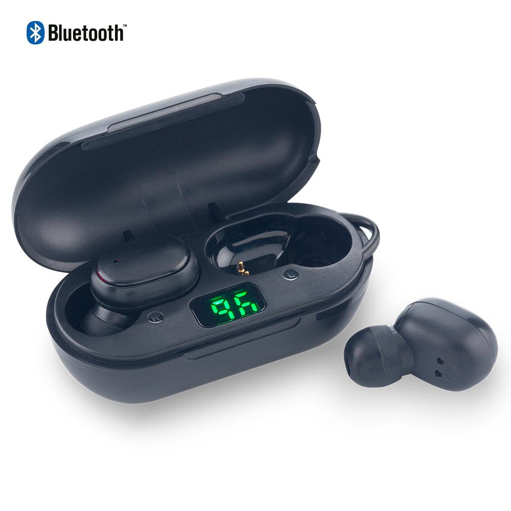 Audifonos bluetooth big display Negro miniatura 3