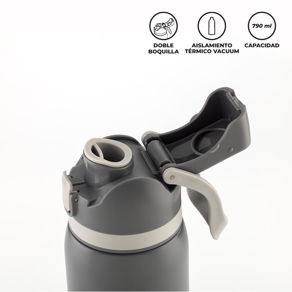 Botilito metalico gulpy 790 ml Negro miniatura 7