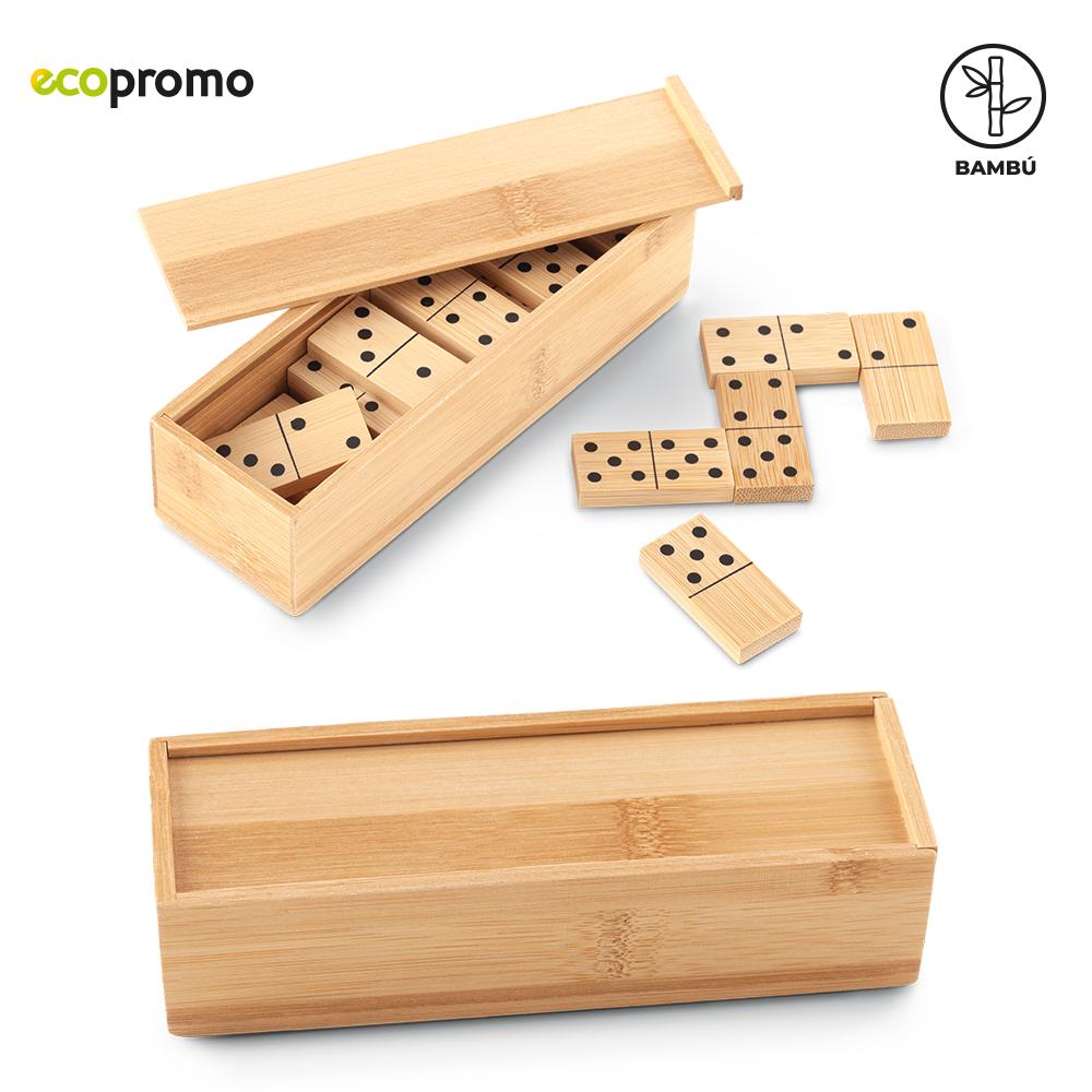 Domino bamboo Natural front