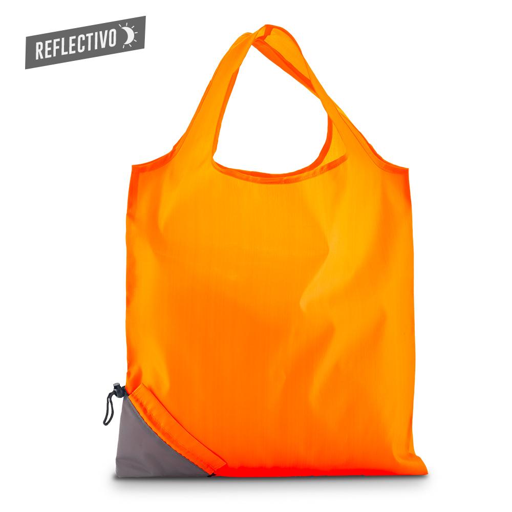 Bolsa plegable reflect Naranja miniatura 3