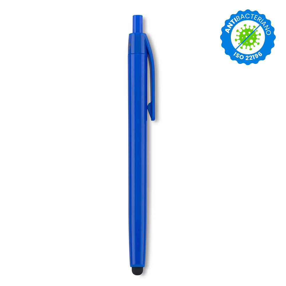 Boligrafo vinnie stylus antibacteriano Azul miniatura 4