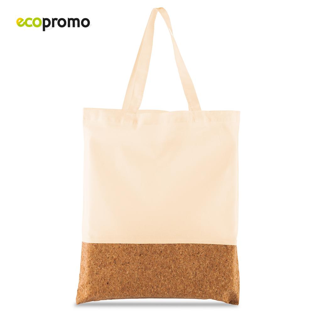 Bolsa en algodon corcho (135gr) Natural miniatura 5