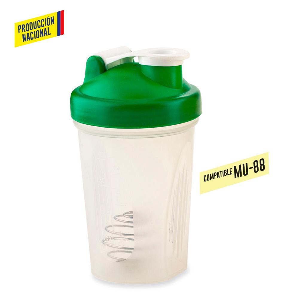 Mug plastico shaker 14 oz - produccion nacional produccion nacional Azul miniatura 9