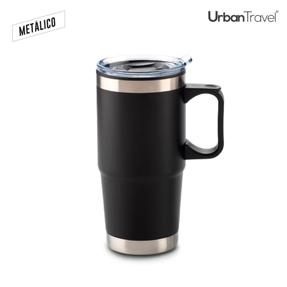 Mug metálico cobalt urban travel 600ml Silver miniatura 4