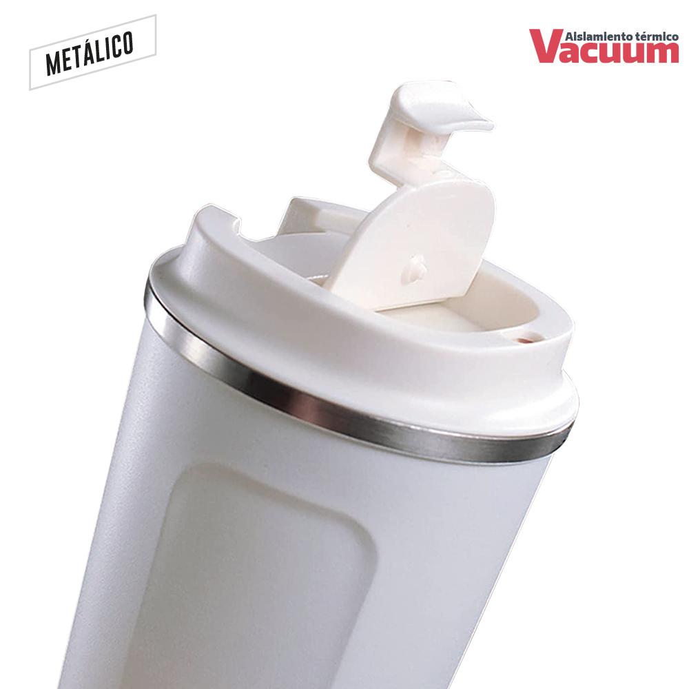 Mug metalico stabby 380ml Blanco miniatura 6