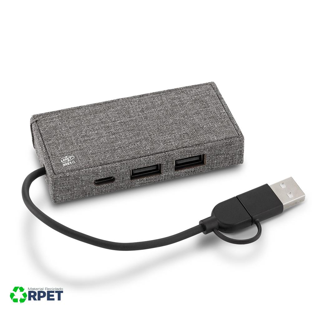 Puerto usb rpet Gris miniatura 3