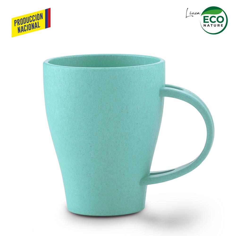 Mug plastico con cuchara tiffany 350ml - produccion nacional produccion nacional Mug blanco miniatura 6
