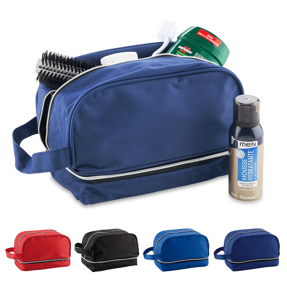 Organizador de viaje zipper Azul oscuro front