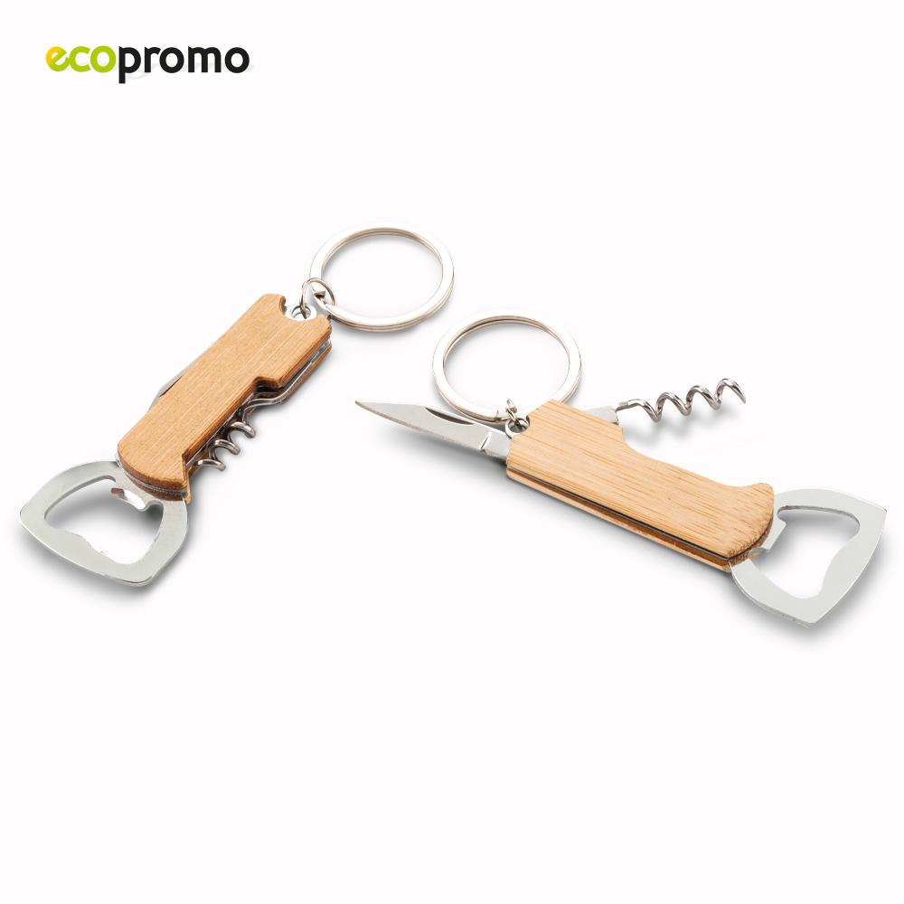 Destapador con navaja eco Bamboo front