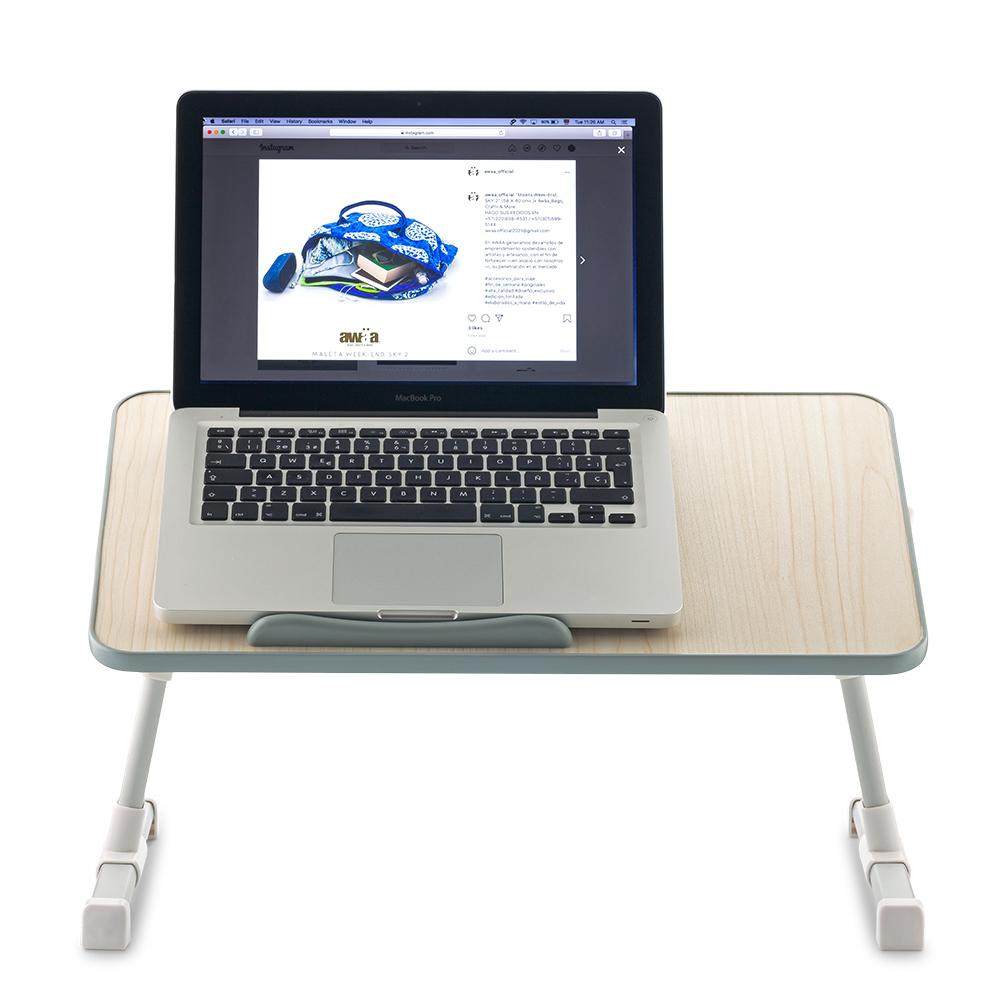 Mesa para laptop Gris miniatura 4