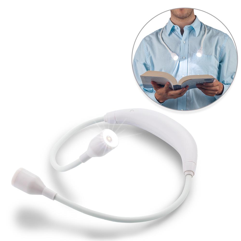 Linterna neck Blanco front