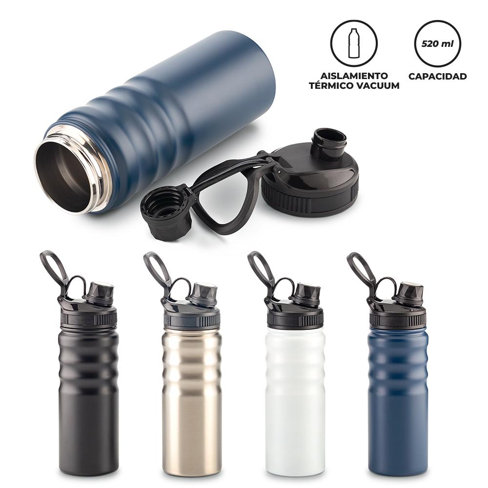 Botilito metálico glider 520 ml Negro front