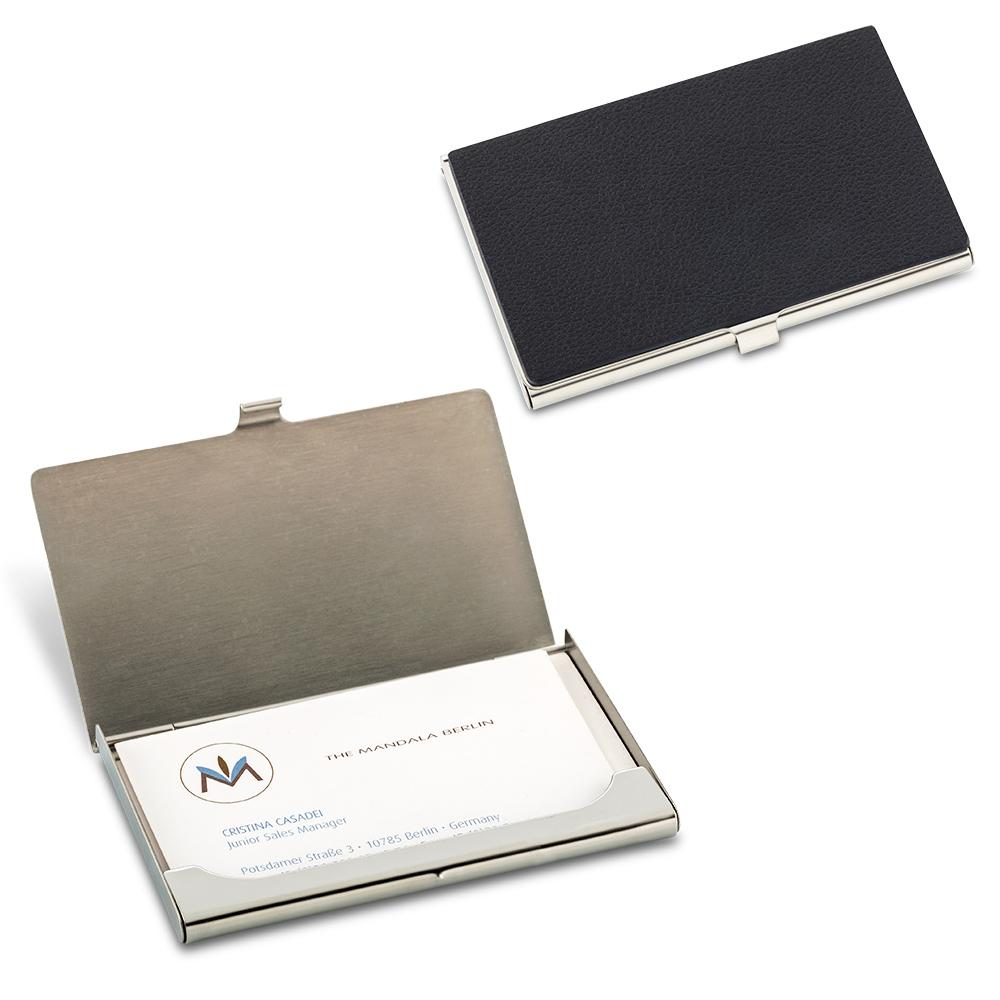 Portatarjetas ml-384 oferta oferta Silver-Negro front