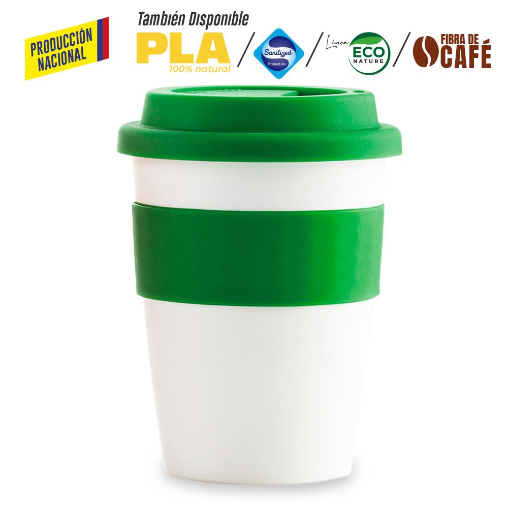 Mug plastico orbit 12oz - produccion nacional produccion nacional Blanco Para Tapa Plastica miniatura 11