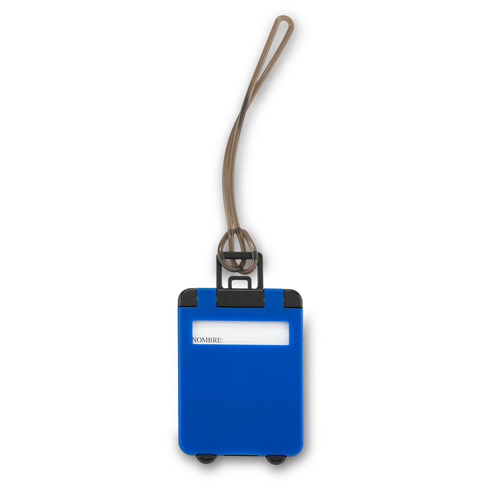 Identificador de maletas flat Azul miniatura 3