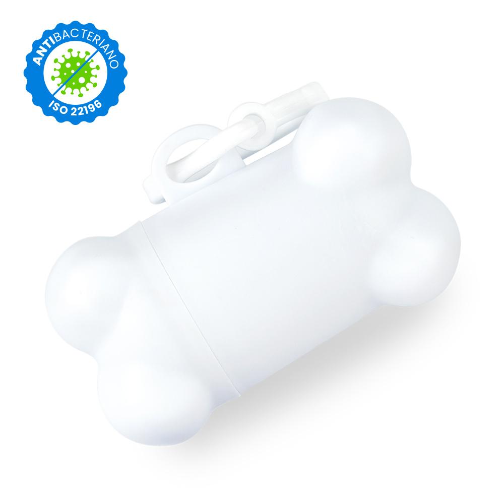 Dispensador de bolsas bone material antibacteriano Azul miniatura 4
