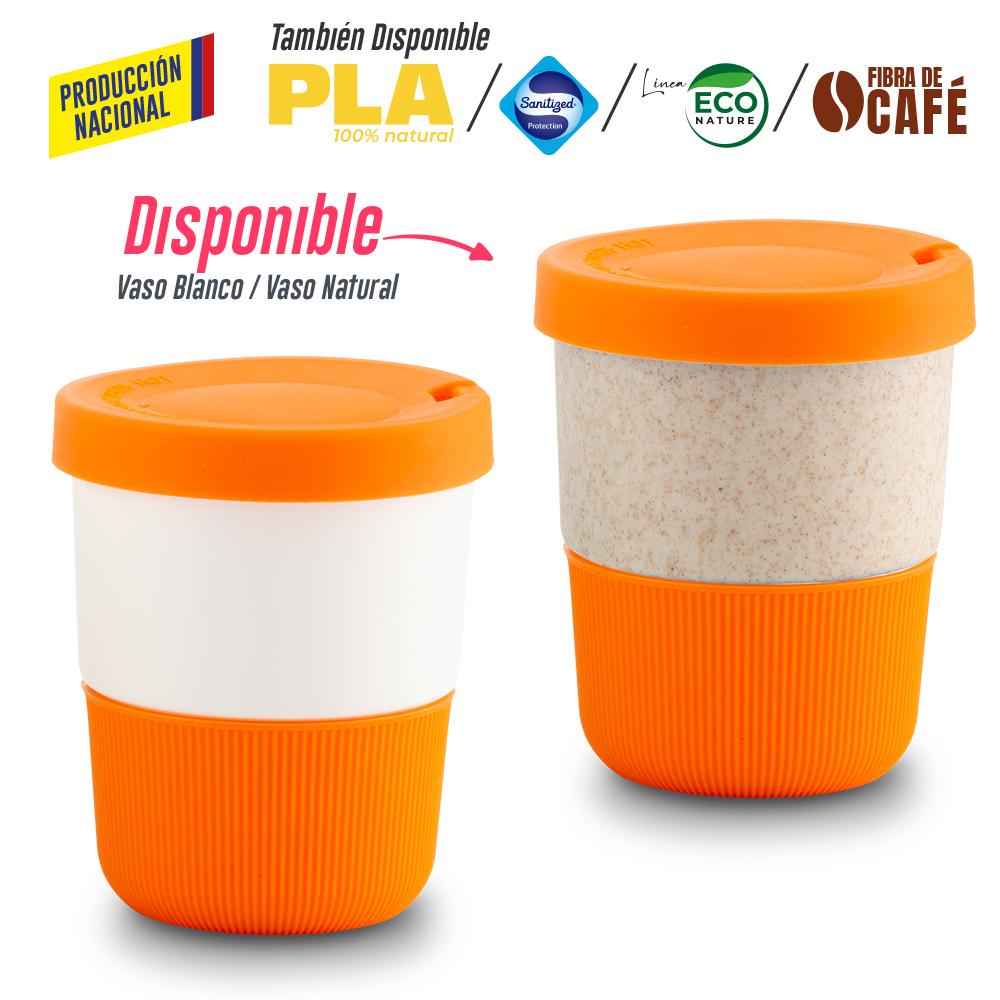 Mug plastico morgan 300ml - produccion nacional produccion nacional .Vaso Blanco prod nacional miniatura 5