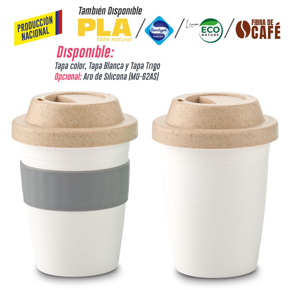 Mug plastico coffee plus 12oz- produccion nacional produccion nacional .Vaso Trigo miniatura 12